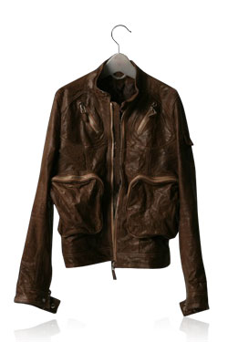 06S/S Vintage Leather Jacket