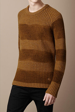 Brit stripe knit