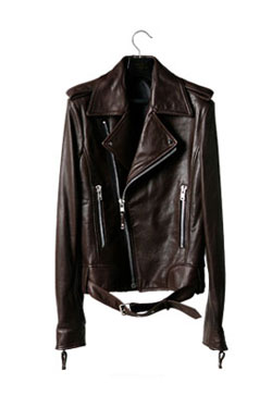 Leather Rider Dark BrownBelted