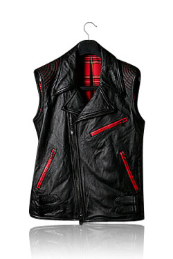 넘버나인 베스트 (Leather Riders Vest)