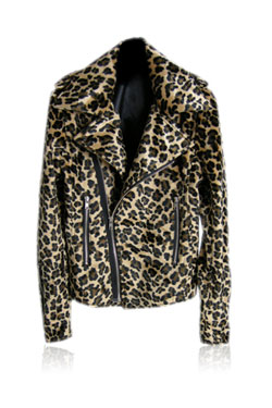 Leopard riders jacket