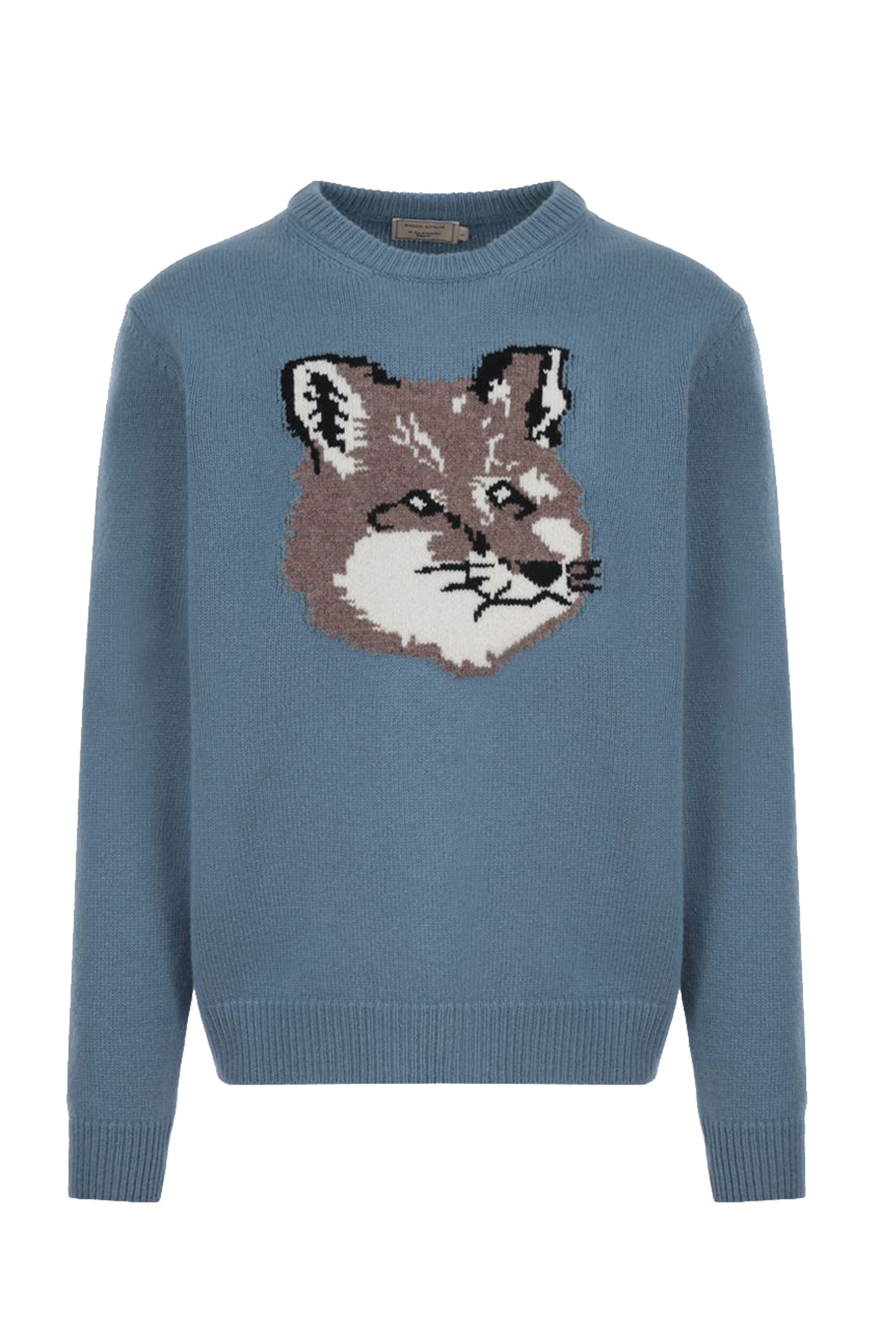 20FW FOX Head Sweater.  2 corlor(khaki,Sky blue) 예약시 원하시는 색상기입 해주세요. 발매전 게시글 예약시 5%할인쿠폰 증정