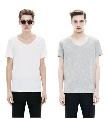 [2차리오더준비중]Acn* studio basic t-shirts 3corlorWHITE,GERY,BLACK